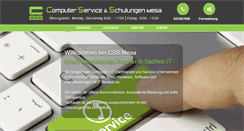 Desktop Screenshot of css-mesa.de